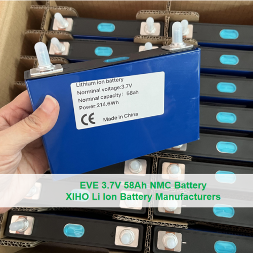 EVE 3.7V 58Ah NMC Prismatic Battery Powers Sustainable Light Electric Vehicle Solutions in Europe