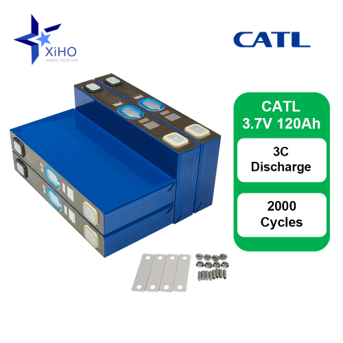 XIHO Manufacturer Catl Flame-retardant Mat 3.7V 3.65V 120Ah 117Ah 114.5Ah NMC 811 NMC Prismatic Lithium Ion Battery Cell