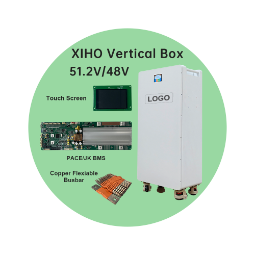 XIHO V2 Manufacturer Li Ion 51.2V 48V 314AH 280AH Lithium Cell 16S1P 16kWh 15kWh Vertical DIY Metal Lifepo4 Battery Box Wiht PACE BMS