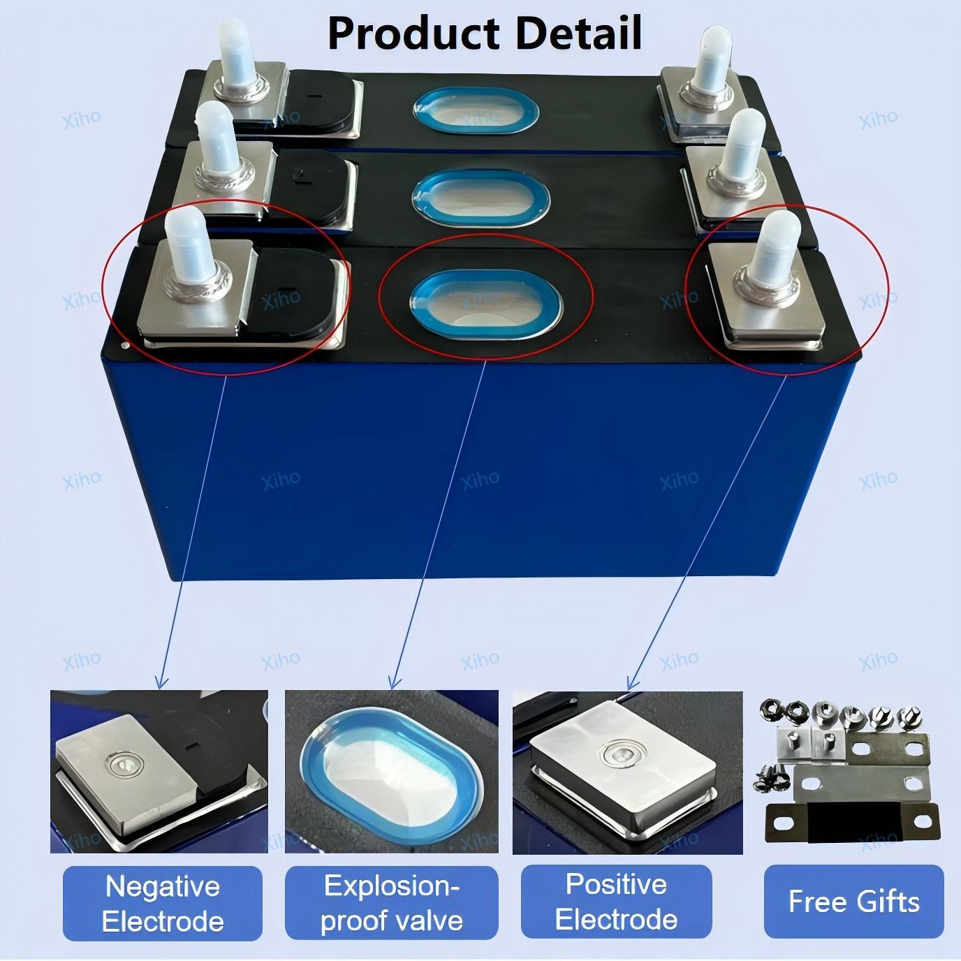 CATL 93Ah 3.7V NMC Prismatic Rechargeable Lithium Ion Battery