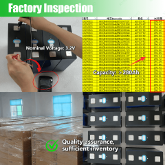 REPT 280Ah 3.2V CB71173204EB-280Ah LiFePo4 Prismatic Rechargeable Lithium Ion Battery