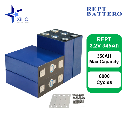 XIHO REPT 8000 Cycles 345Ah Lithium Iron Phosphate Batteries 3.2v Lifepo4 Prismatic Battery Cell