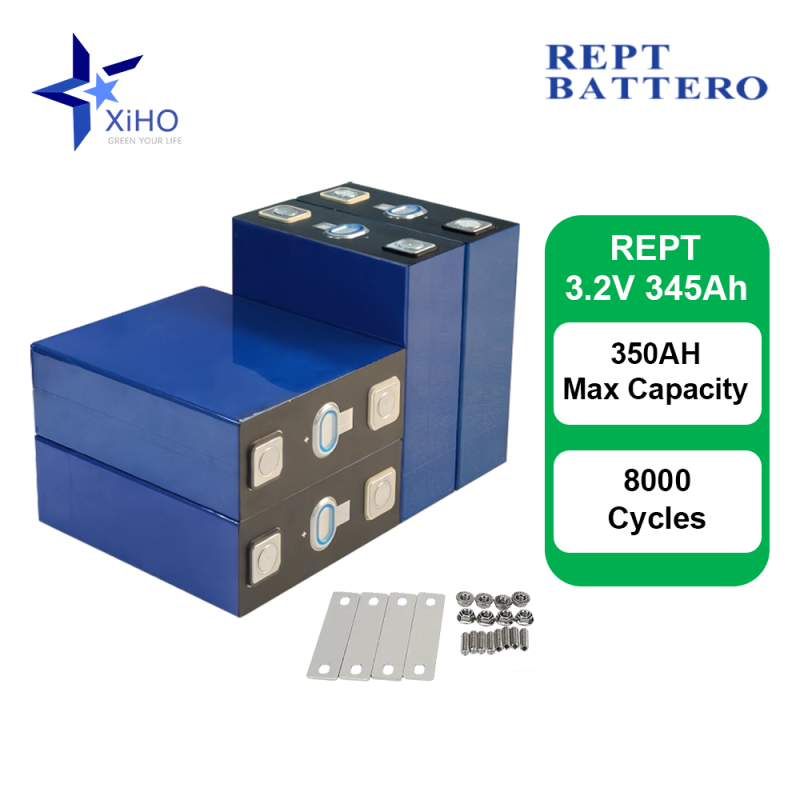 XIHO REPT 8000 Cycles 345Ah Lithium Iron Phosphate Batteries 3.2v Lifepo4 Prismatic Battery Cell
