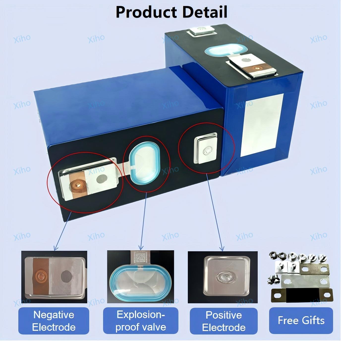 CATL 150Ah 3.7V NMC Prismatic Rechargeable Lithium Ion Battery