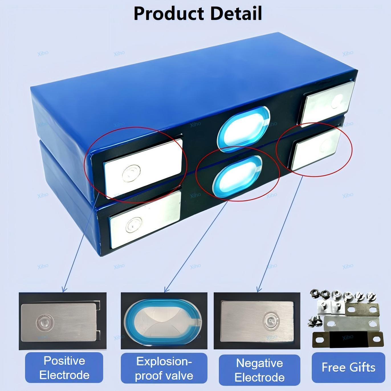 CATL 66.2Ah 3.7V NMC Prismatic Rechargeable Lithium Ion Battery