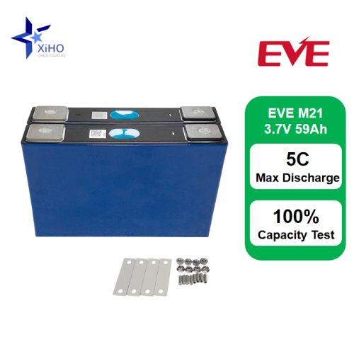 XIHO EVE M21 3.7V 59Ah NMC Prismatic Battery Cell 5C High Discharge Rate