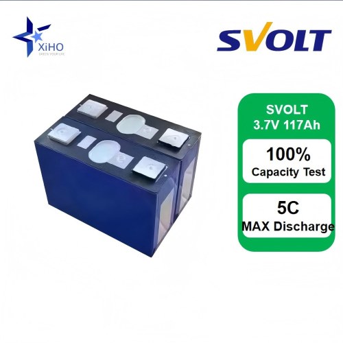 XIHO SVOLT 3.7V 117Ah Grade A NMC Prismatic Battery Cell 5C High Discharge Rate