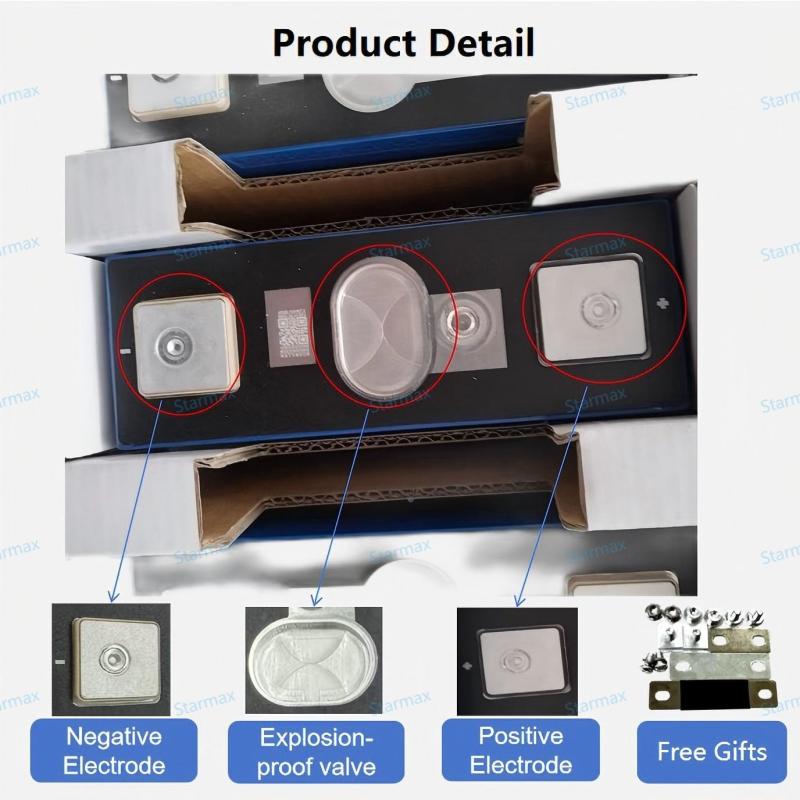 XIHO SVOLT 3.7V 117Ah Grade A NMC Prismatic Battery Cell 5C High Discharge Rate