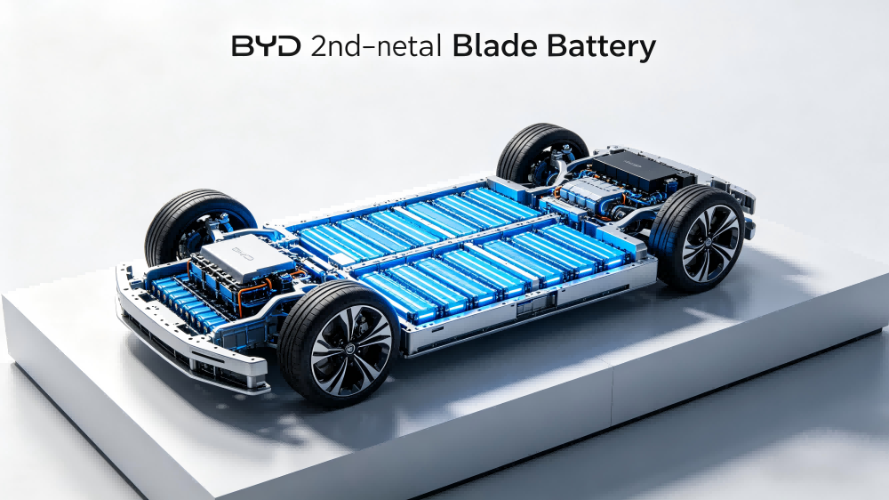 BYD Launches 2nd Generation Blade Battery: 5-Minute Flash Charging &amp; 1,000km Range Redefine EV Standards