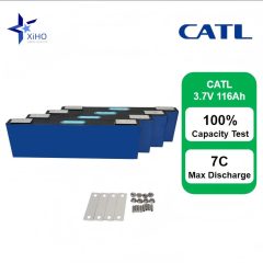 XiHO CATL 3.7V 116Ah Grade A NMC Prismatic Battery Cell 7C High Discharge