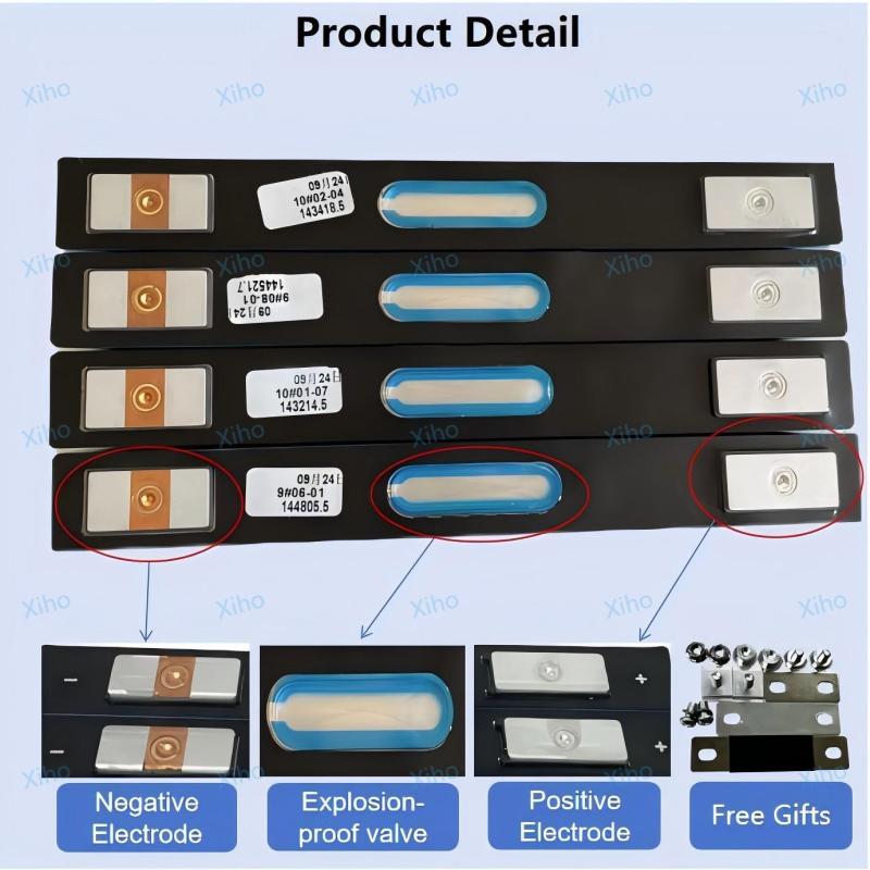 XIHO CATL 3.7V 140.9Ah Grade A NMC Prismatic Battery Cell