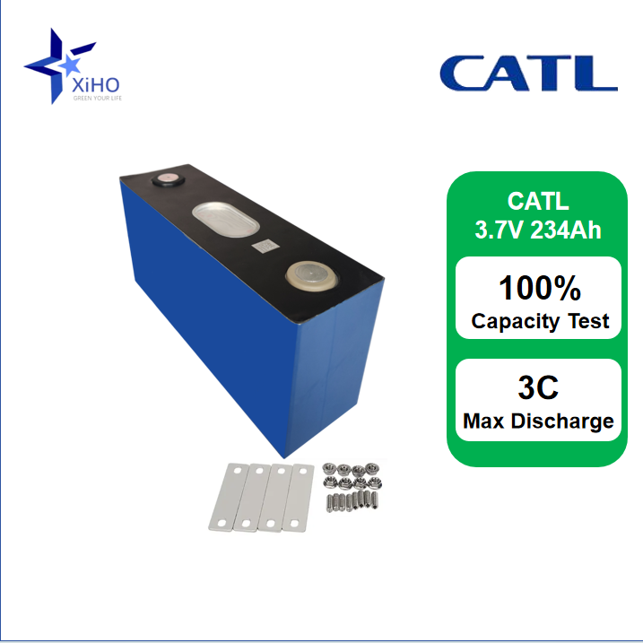 CATL 234Ah 3.7V NMC Prismatic Rechargeable Lithium Ion Battery