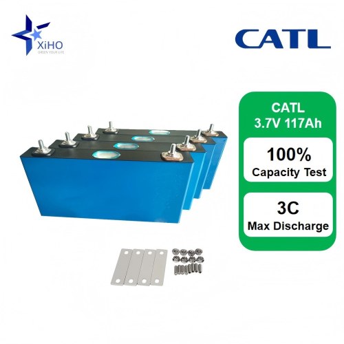 XIHO CATL 117Ah 3.7V NMC Prismatic Rechargeable Lithium Ion Battery