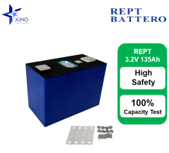 XIHO 3C MAX Discharge Rate REPT 3.2V 135Ah LiFePO4 Prismatic Battery Cell