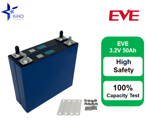 XIHO EVE 3.2V 50Ah New Arrival LiFePO4 Prismatic Battery Cell