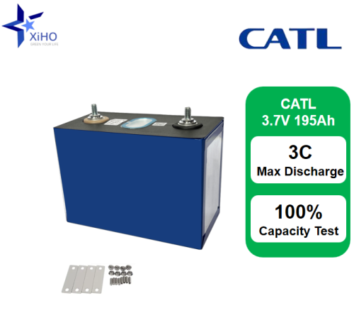 XIHO Hot Selling CATL 3.7V 195Ah High Quality NMC Prismatic Battery Cell