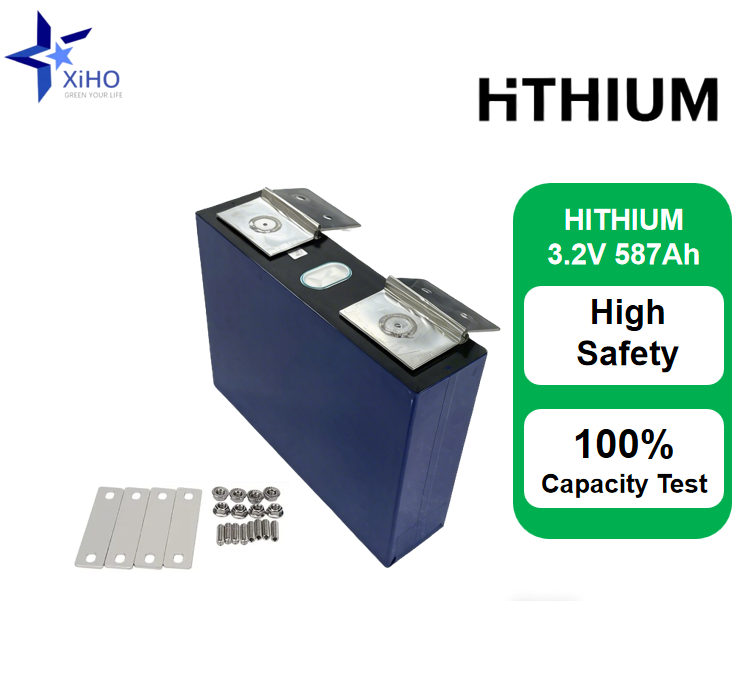 Xiho 10000 Cycles 3.2V HIUHIUM 587Ah Prismatic Lifepo4 Battery Cells For Solar Energy Storage