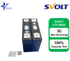 XIHO 3C MAX Discharge Durable SVOLT 3.7V 90Ah Grade A NMC Prismatic Battery Cell