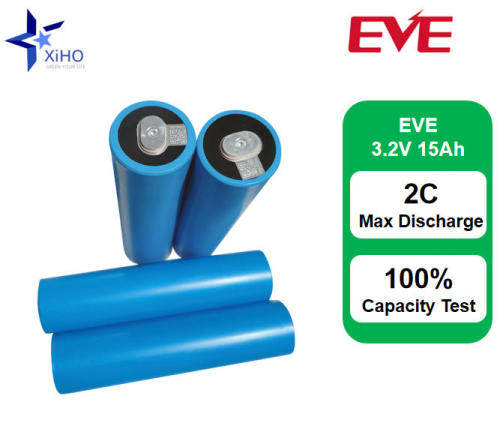 XIHO High Quality EVE IFR33140-C33 15Ah Lifepo4 Cylindrical Battery
