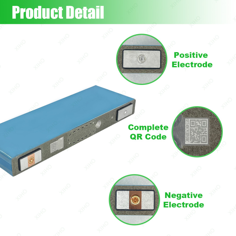 XIHO Premium Quality CATL 3.7V 127.9Ah NMC Prismatic Battery Cell