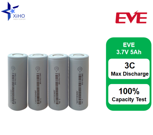 XIHO Top Quality EVE ICR21700/50E 5Ah NMC Cylindrical Battery