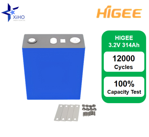 XIHO 12000 Cycle life HIGEE 3.2V 314Ah lithium iron phosphate battery for Base Station