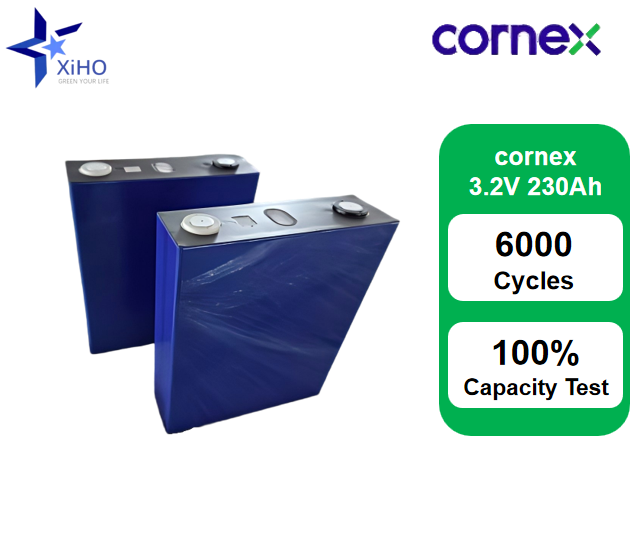 XIHO cornex 3.2V 230Ah LiFePO4 Prismatic Battery Cell for Household Energy Storage