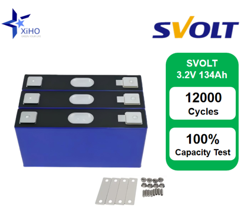 XIHO 12000 Cycle life SVOLT 3.2V 134Ah lithium iron phosphate battery for Household Energy Storage