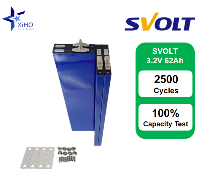 XIHO High Quality SVOLT 3.2V 62Ah lithium iron phosphate battery for Household Energy Storage