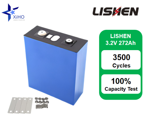 XIHO Factory Direct 3500 Cycle life LISHEN 3.2V 272Ah lithium iron phosphate battery for Base Station
