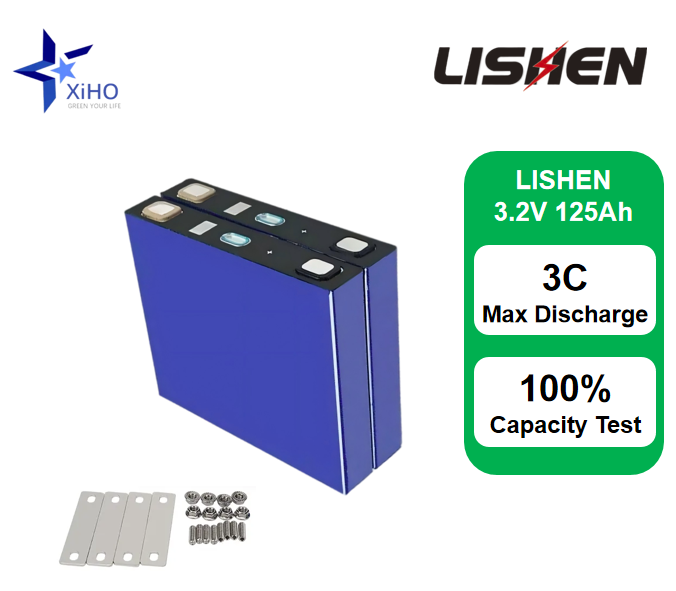 XIHO 3C Max Discharge rate LISHEN 3.2V 125Ah lithium iron phosphate battery for Electric Motorcycle