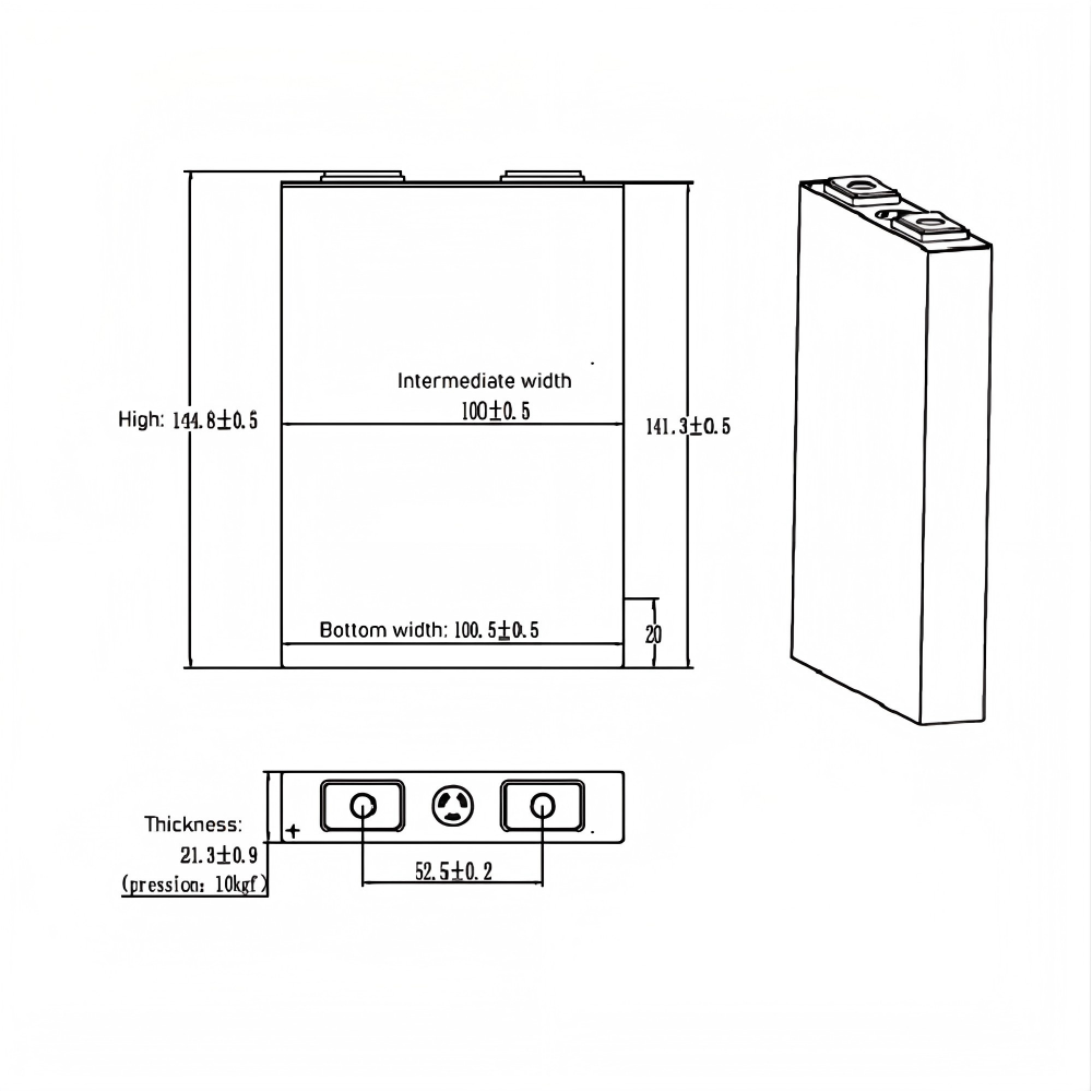 XIHO 5000 Cycle life Gotion 3.2V 27Ah lithium iron phosphate battery for Electric Motorcycle