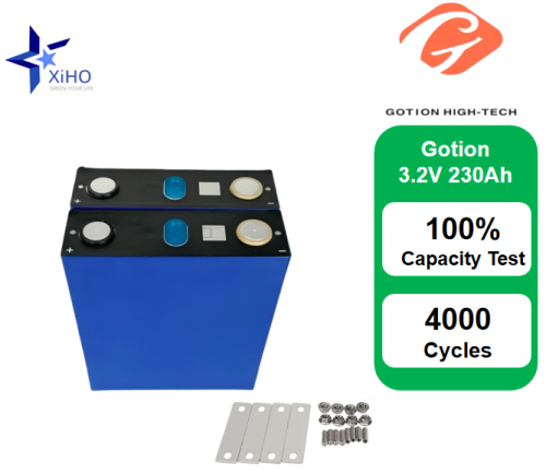 XIHO 4000 Cycle life Hot Selling Gotion 3.2V 230Ah lithium iron phosphate battery for Household Energy Storage