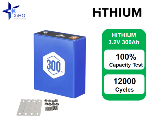 XIHO Factory Direct 12000 Cycle life HITHIUM 3.2V 300Ah lithium iron phosphate battery for Base Station