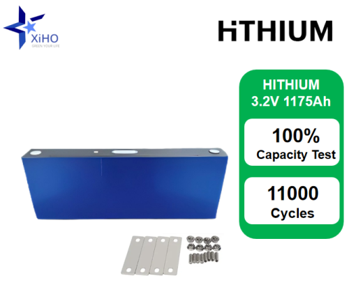 XIHO High Quality 11000 Cycle life HITHIUM 3.2V 1175Ah lithium iron phosphate battery for Base Station