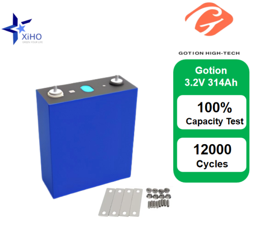 XIHO Fast Shipping 12000 Cycle life Gotion 3.2V 314Ah lithium iron phosphate battery for Household Energy Storage