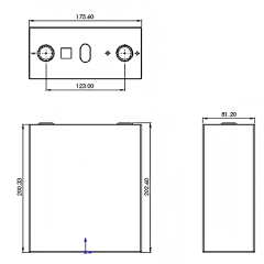 XIHO Factory Price 4000 Cycle life Gotion 3.2V 340Ah lithium iron phosphate battery for Household Energy Storage