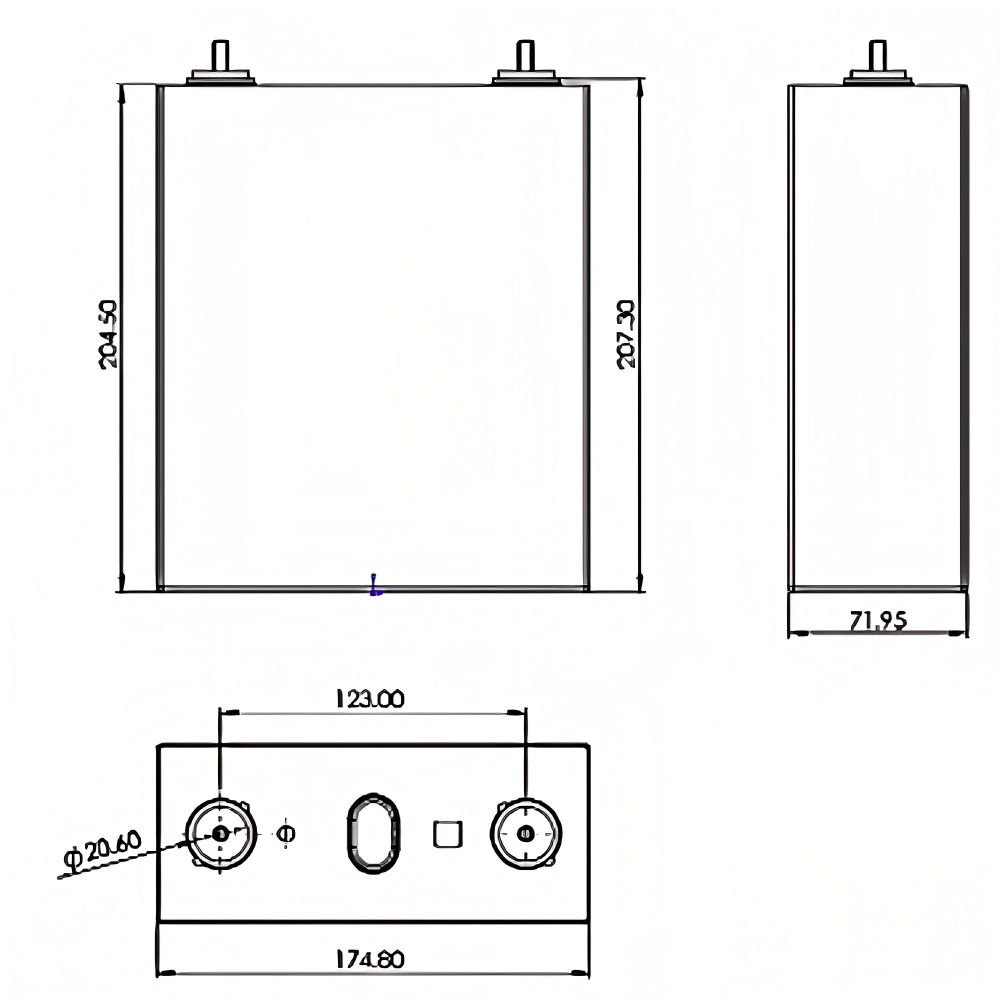 XIHO Fast Shipping 12000 Cycle life Gotion 3.2V 314Ah lithium iron phosphate battery for Household Energy Storage
