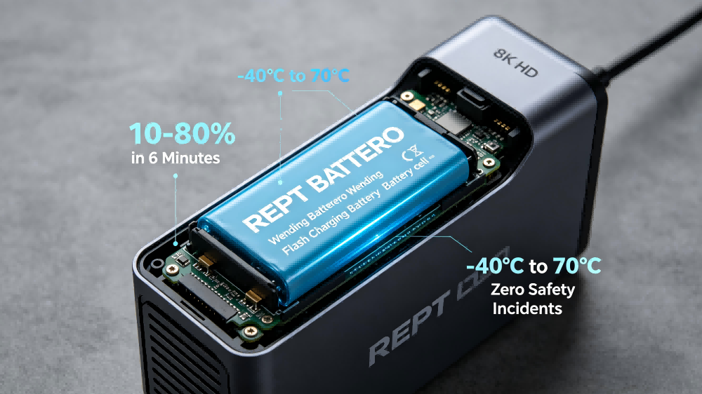 REPT BATTERO Debuts 6-Minute Flash Charging &amp; Next-Gen Battery Platforms at 2026 Beijing Auto Show