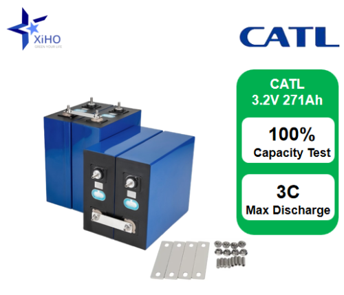 XIHO 3C Max Discharge rate CATL 3.2V 271Ah Factory Direct lithium iron phosphate battery for Electric Car