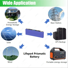 XIHO Hot Selling 1C Max Discharge rate EVE 3.2V 132.2Ah lithium iron phosphate battery for Portable Energy Storage