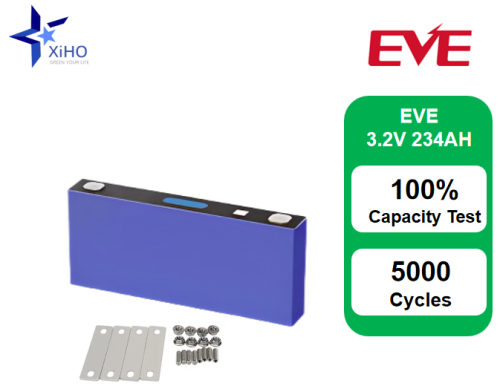 XIHO New Design 5000 Cycle life EVE 3.2V 234Ah lithium iron phosphate battery for Base Station