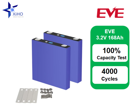 XIHO New Design 4000 Cycle life EVE 3.2V 168Ah lithium iron phosphate battery for Household Energy Storage