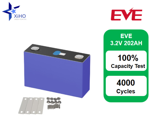 XIHO 4000 Cycle life Hot Selling EVE 3.2V 202Ah lithium iron phosphate battery for Household Energy Storage