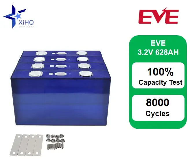 EVE 3.2V 628Ah MB56 Prismatic LiFePO4 Battery for Household Energy Storage