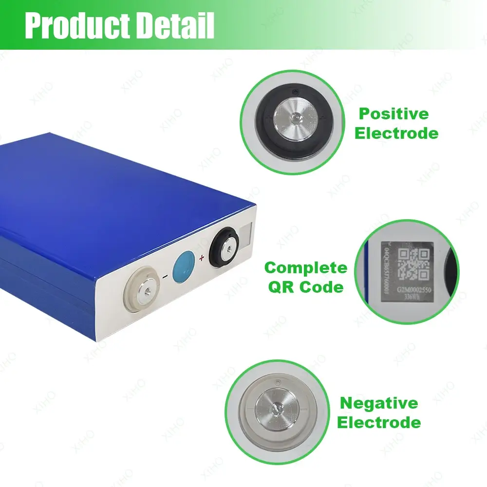 XIHO High Quality 3C Max Discharge rate EVE 3.2V 105Ah lithium iron phosphate battery for Household Energy Storage