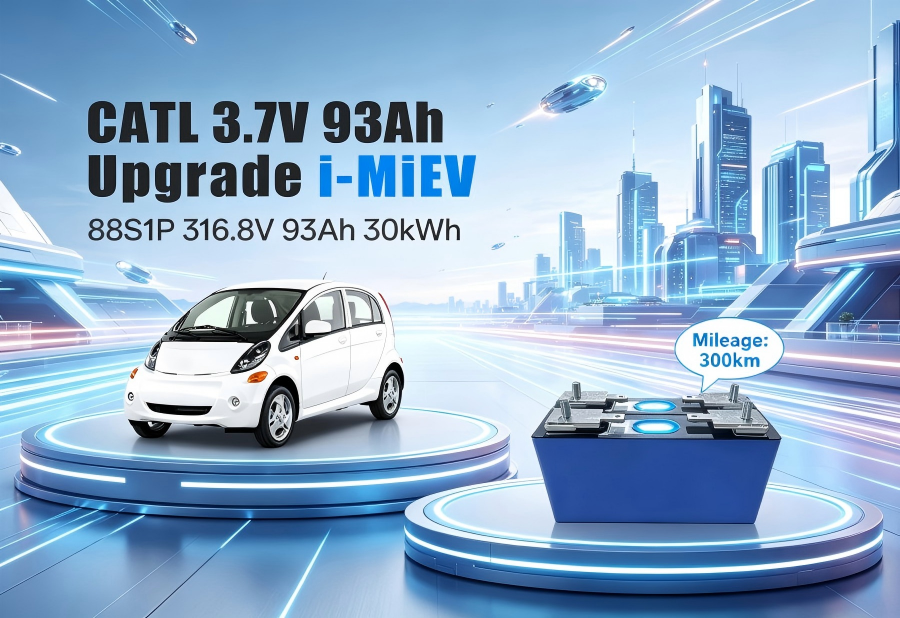 Adapting the i-MiEV Battery Pack for 93Ah NMC Cell Integration