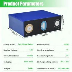 XIHO CATL 122Ah Lithium Ion Battery 3.2V Cell