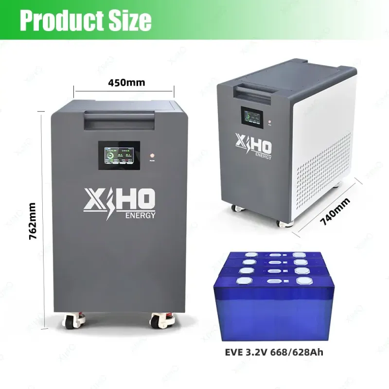 XIHO 51.2V 16S1P 628AH 668Ah LifePo4 Cell 32kWh 34kWh Lithium Ion Battery Pack