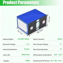 XIHO CATL 3.7V 205Ah NMC Prismatic Battery for Household Energy Storage